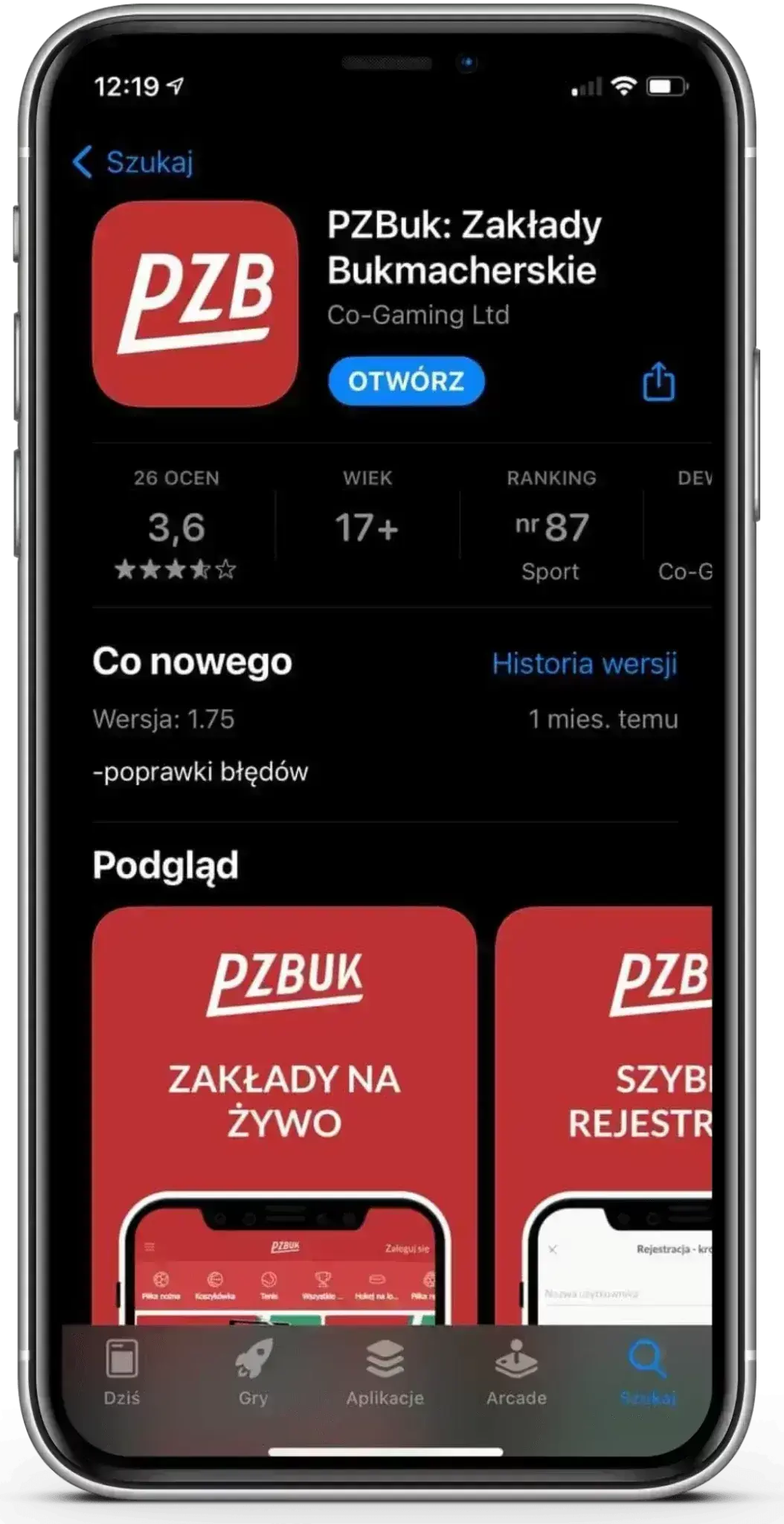 PZBuk Zrzut ekranu 2